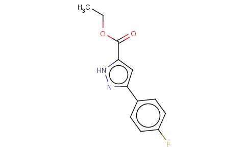 ETHYL 3-(4-FLUOROPHENYL)-1H-PYRAZOLE-5-CARBOXYLATE